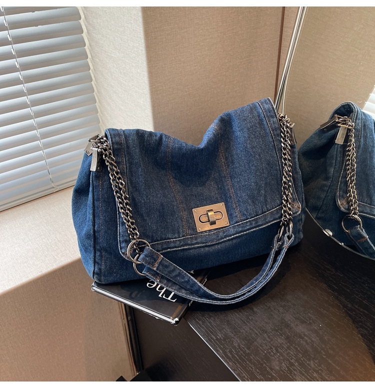 Denim Shoulder Bag