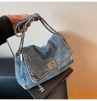 Denim Shoulder Bag