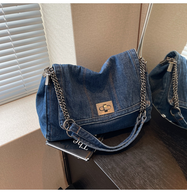 Denim Shoulder Bag